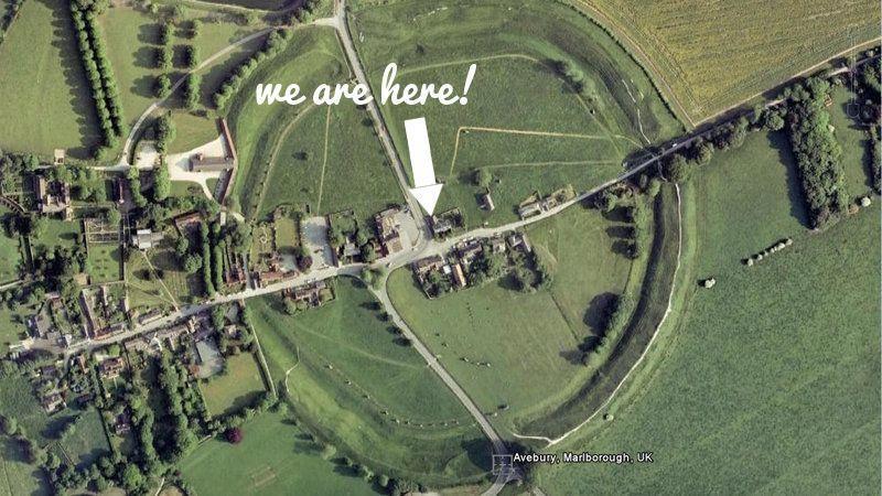 Silbury House Bed & Breakfast Ейвбъри Екстериор снимка